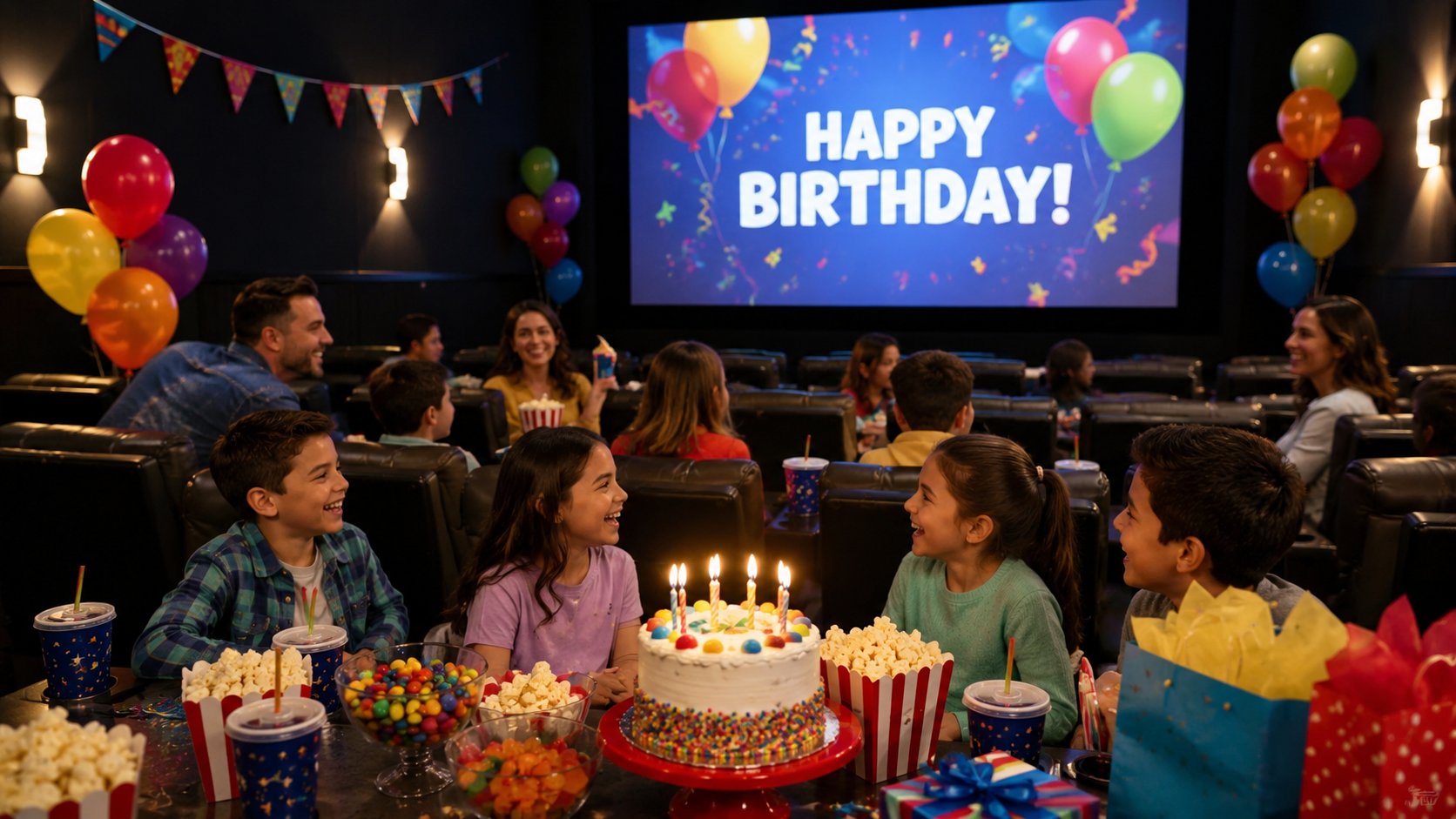 birthday party at the cinema