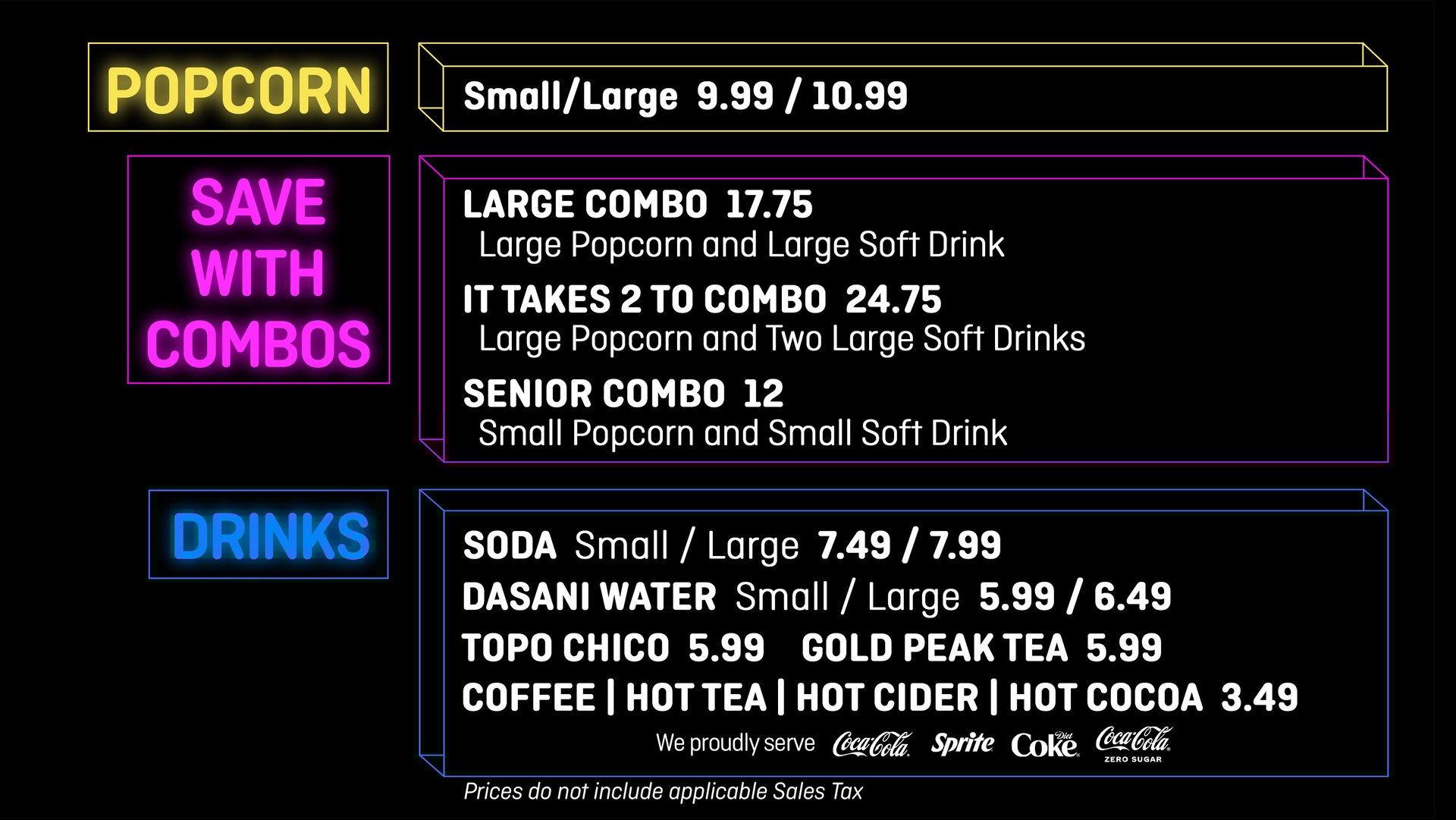 Concession Items