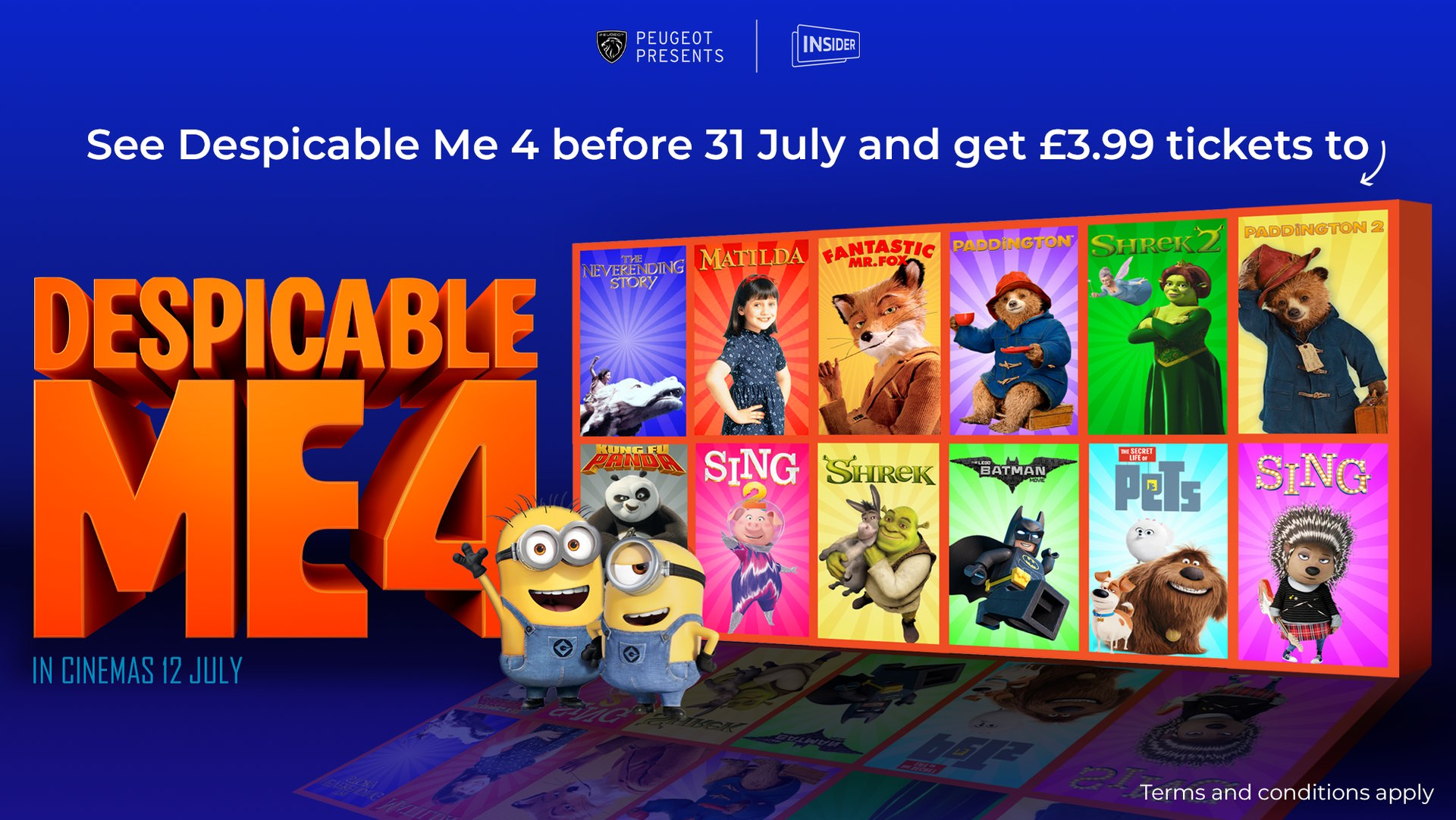 Get £3.99 tickets to family favourites