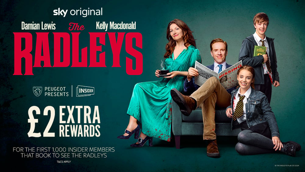 Earn extra £2 rewards with The Radleys