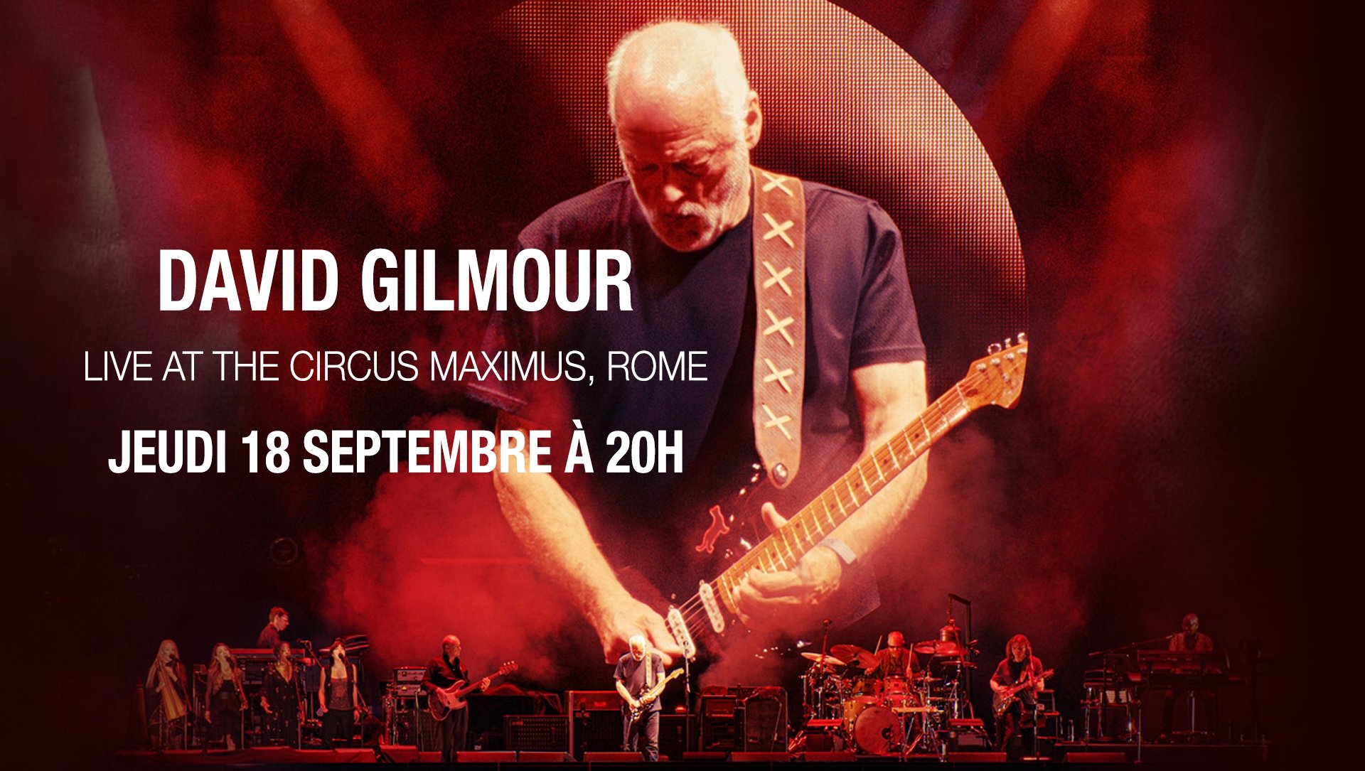 DAVID GILMOUR, Live at the Circus Maximus, Rome