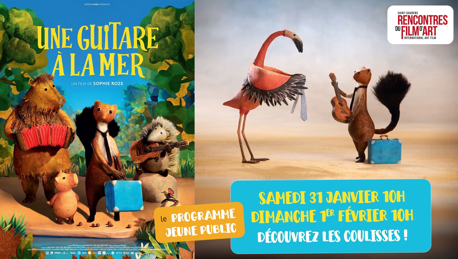 Rencontres du Film d'Art - jeune public - découvrez le making off du film Les bottes de la nuit, réalisé en écran d'épingles