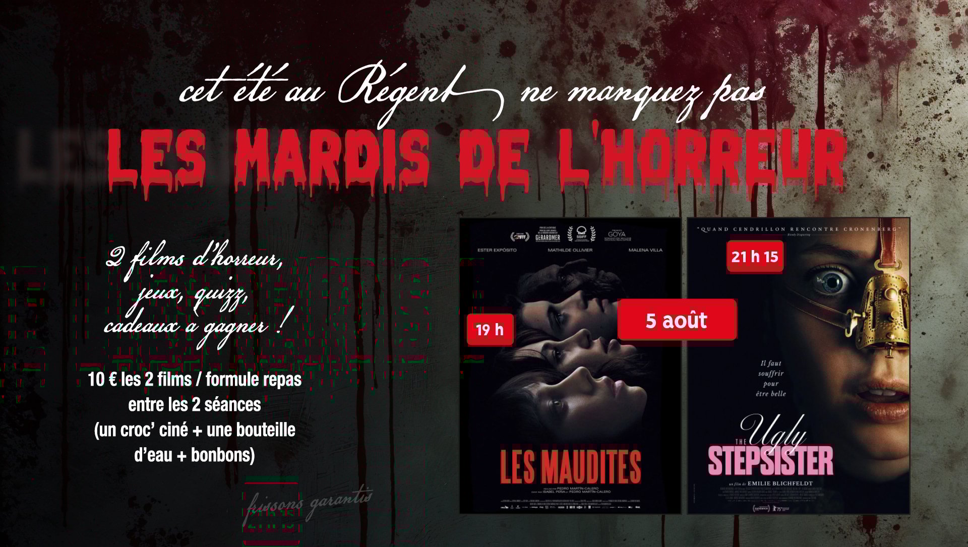 LES MARDIS DE L'HORREUR - 05/08 - LES MAUDITES // THE UGLY STEPSISTER