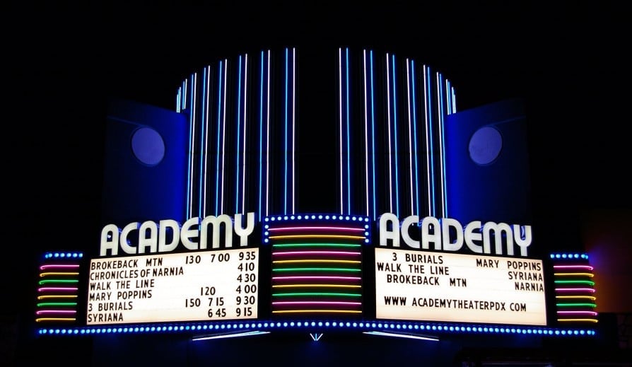 academy theater image from the outside