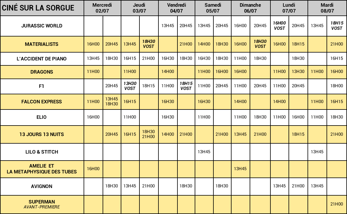 Programme