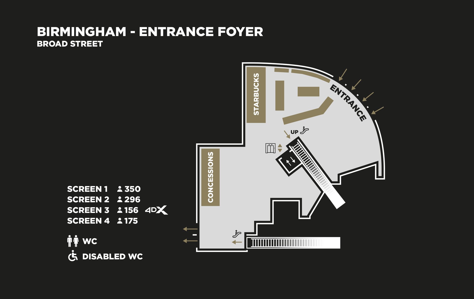 Birmingham Broad Street - Entrance Foyer