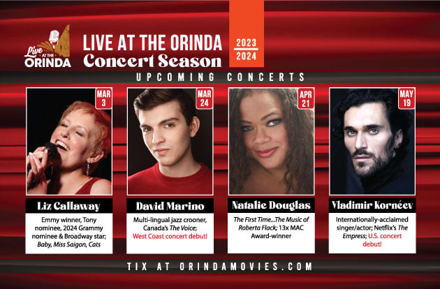 Live At Orinda 2023/2024 Concert Series