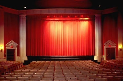 Cameo Theater Auditorium before Being Divided into Two