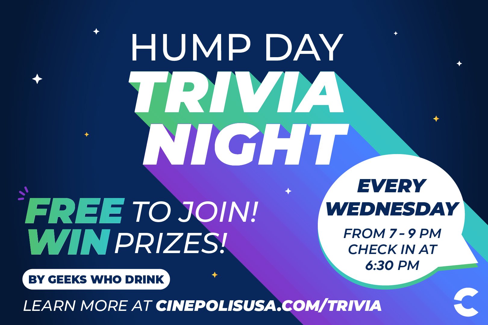 Free Trivia Night at Cinepolis