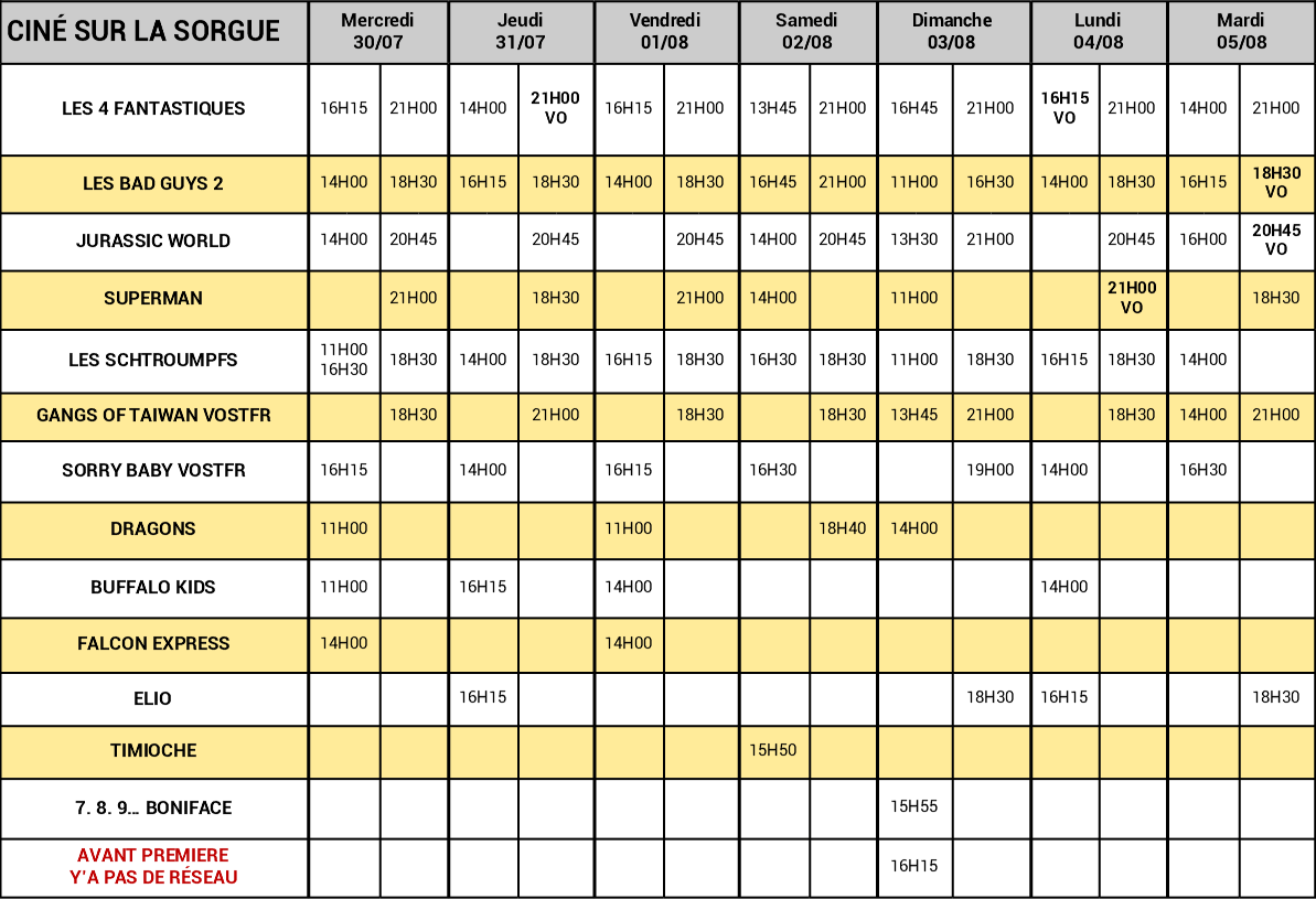 Programme