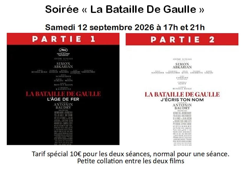 soirée Bataille De Gaulle
