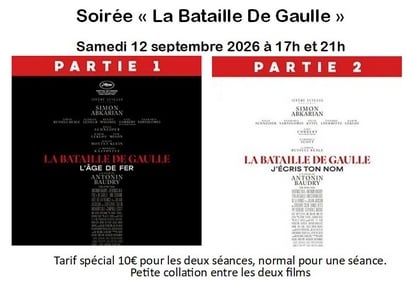 soirée La Bataille DE Gaulle