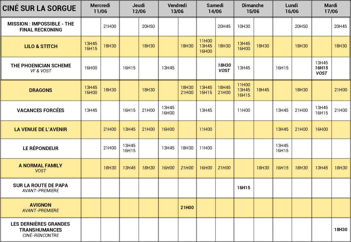 Programme