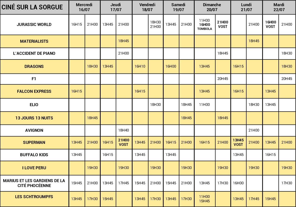 Programme