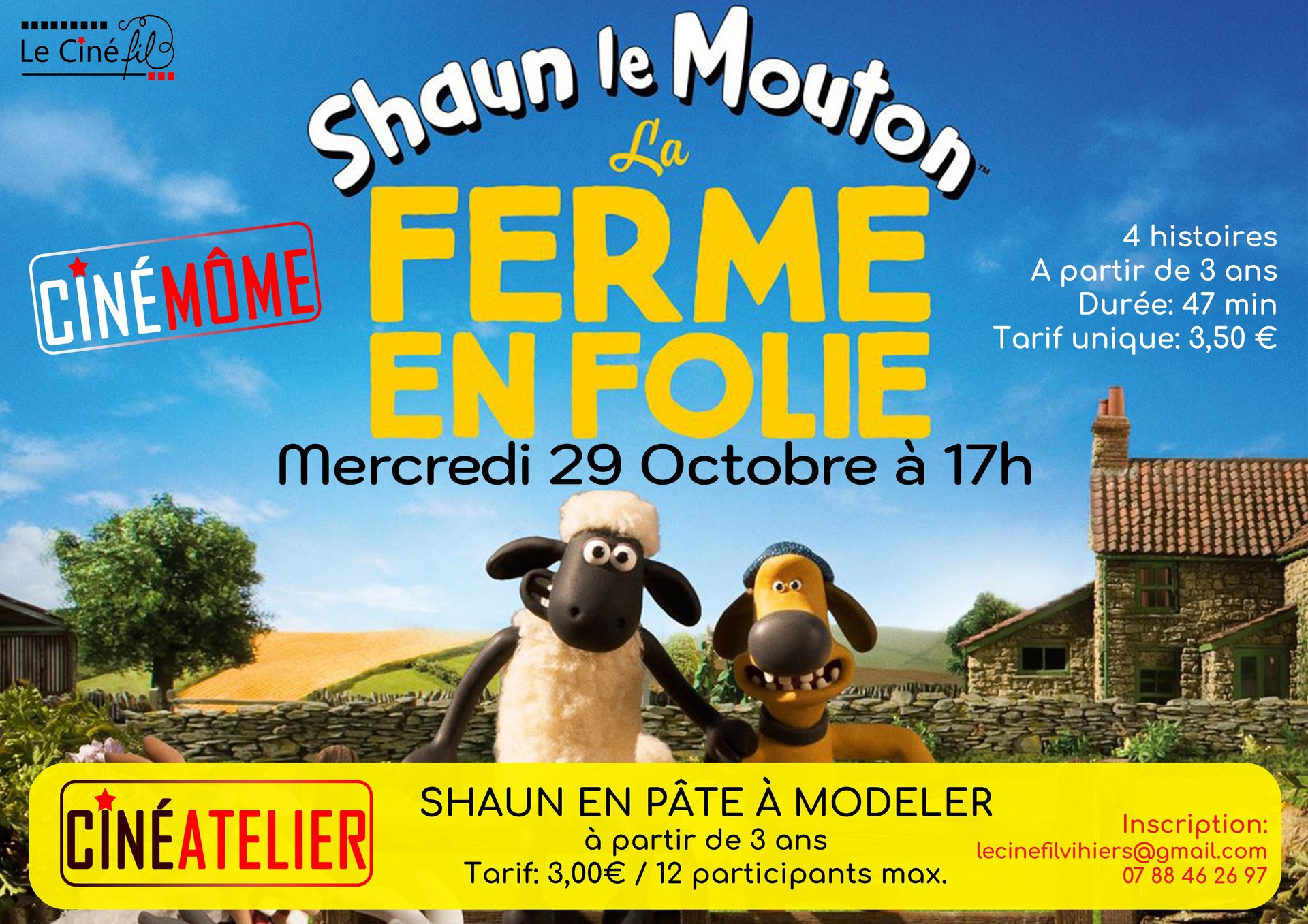 Cinémôme + Cinéatelier