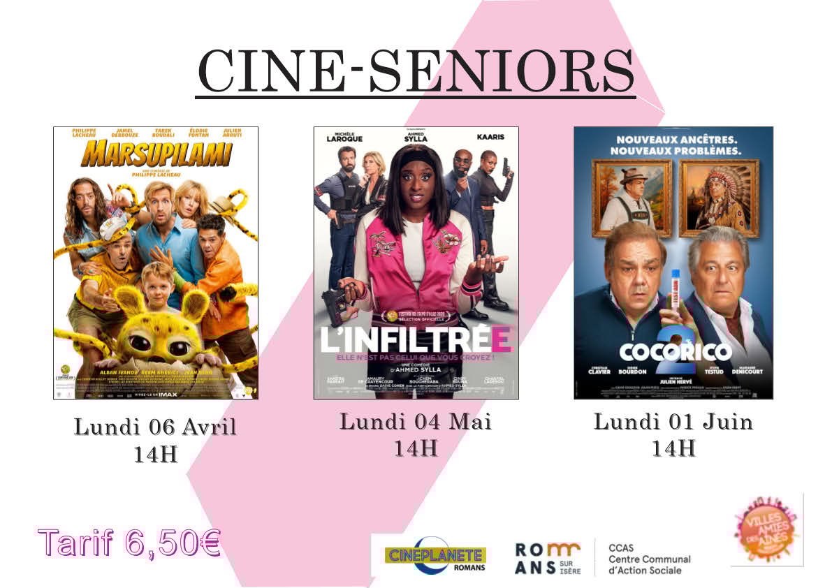 Ciné Séniors 2025 2026