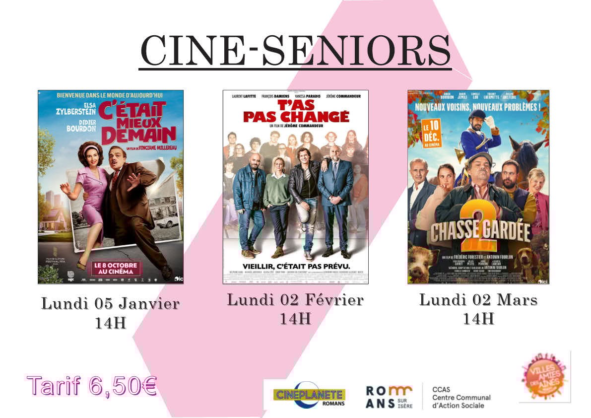 Ciné Séniors 2025 2026
