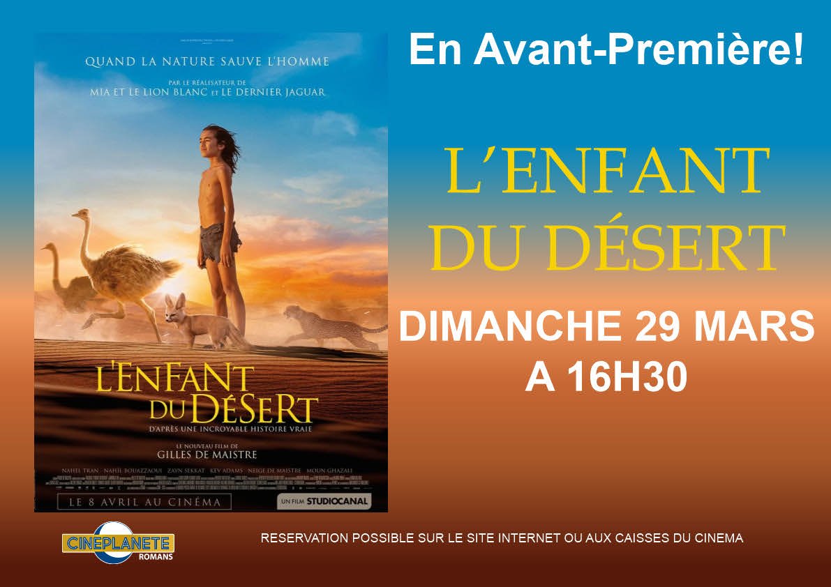 AVP L'ENFANT DU DESERT