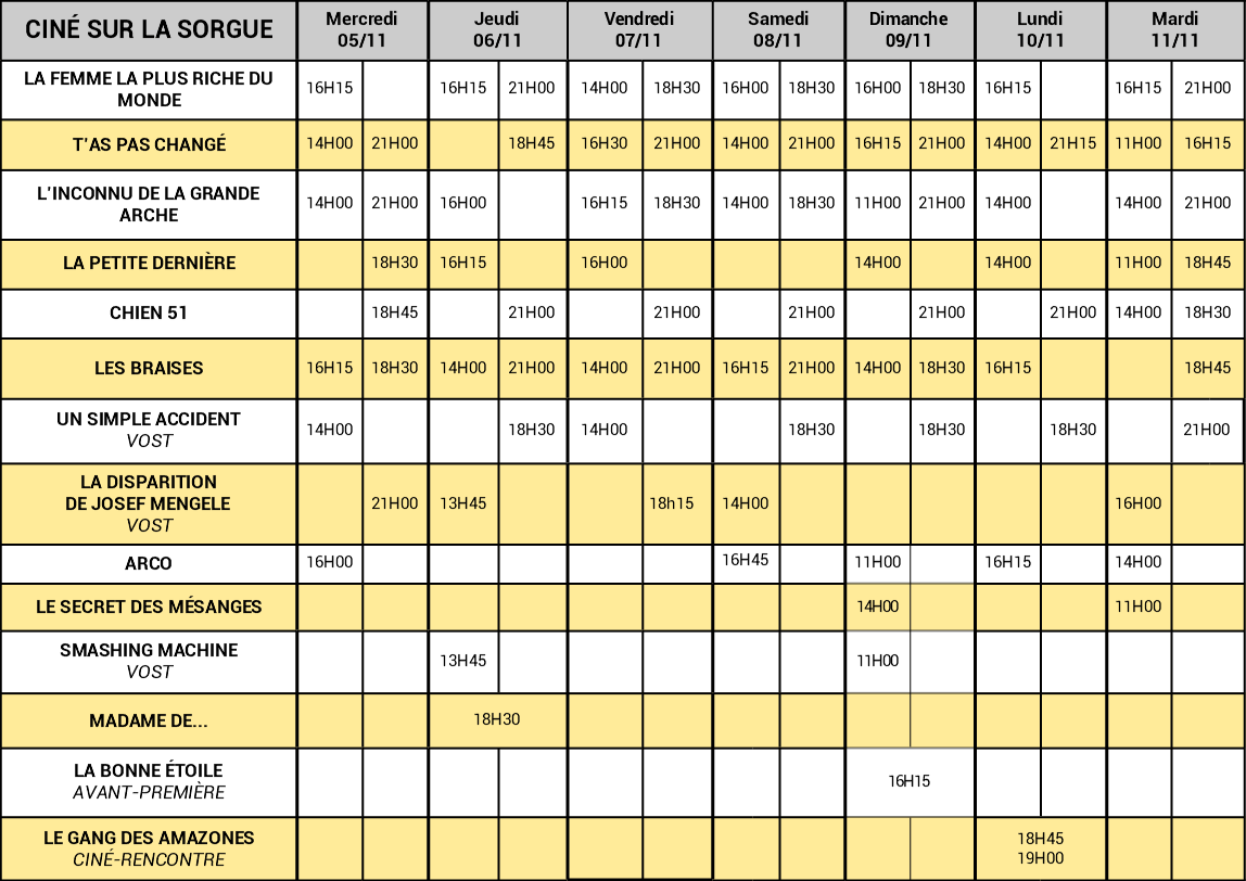 grillehorairecinesorgue