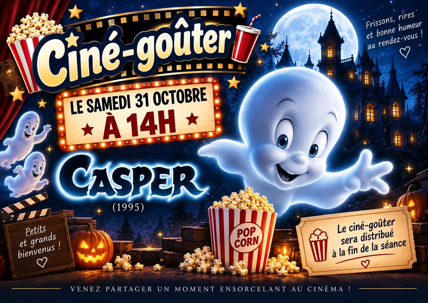 Ciné-goûter CASPER