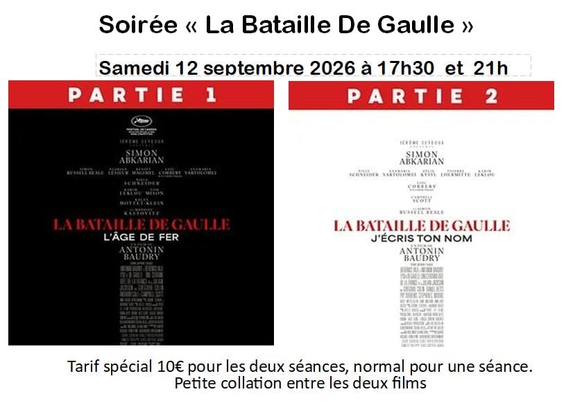 soirée Bataille De Gaulle