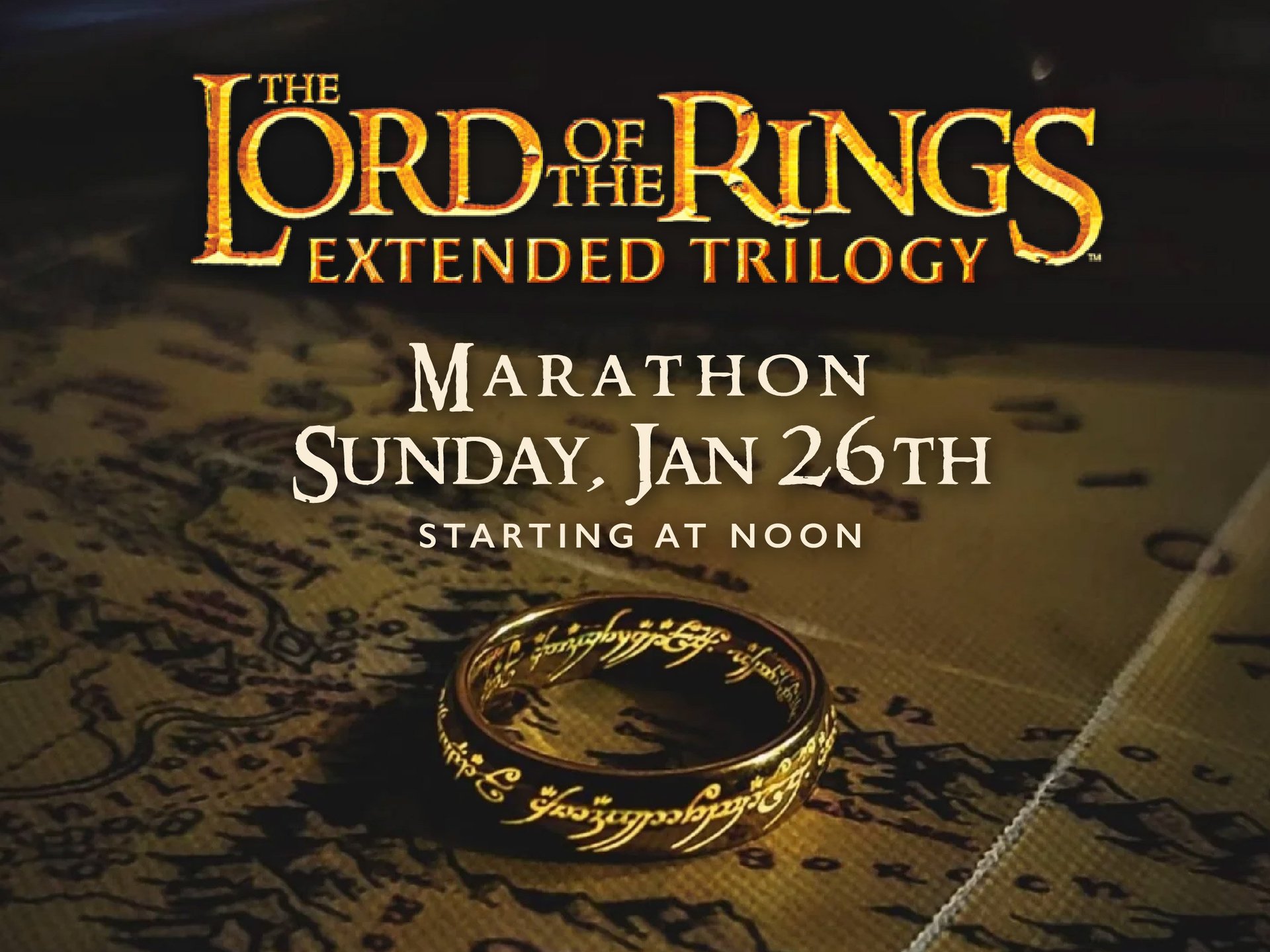 Lord of the RIngs Marathon