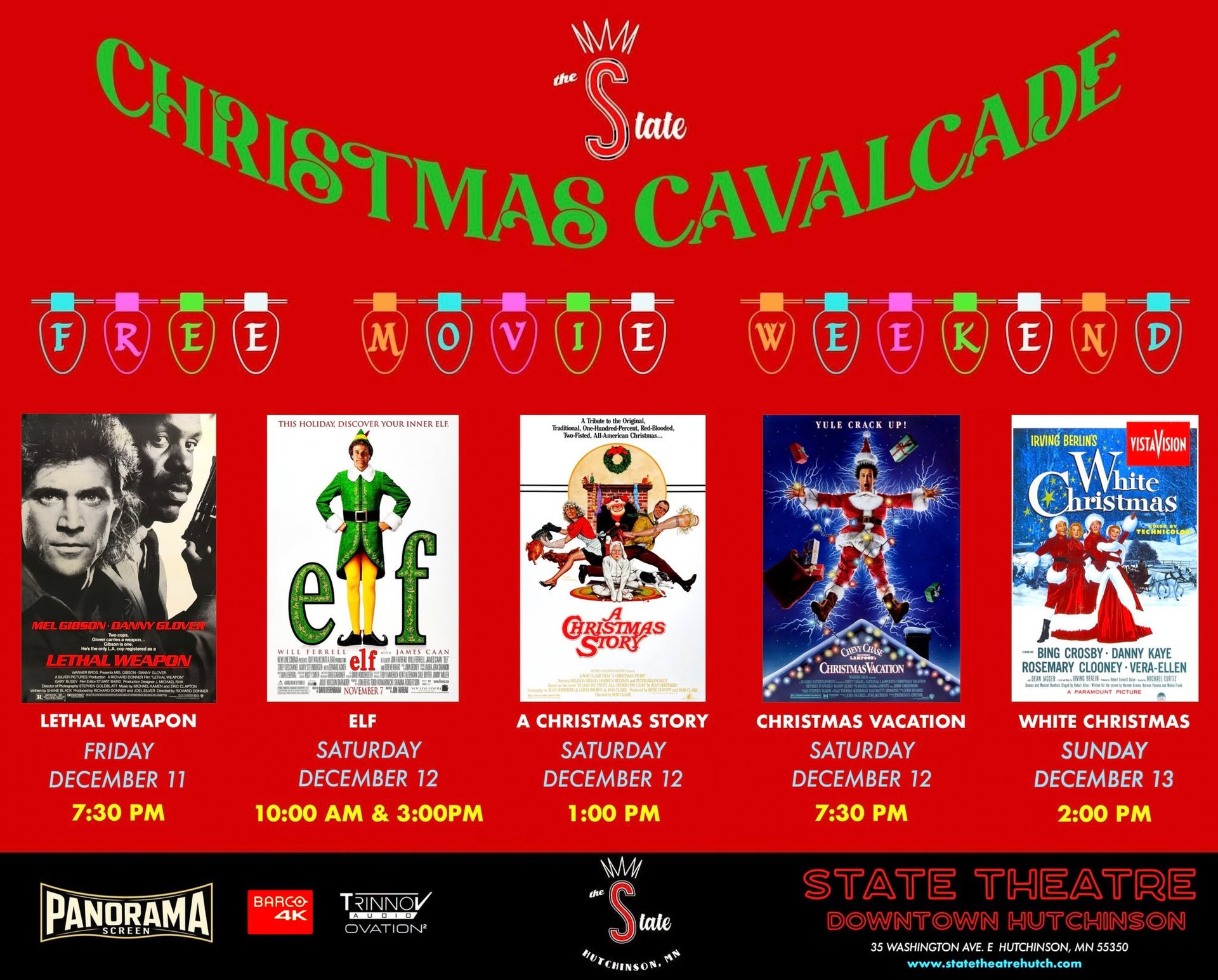 free Christmas movies 2026
