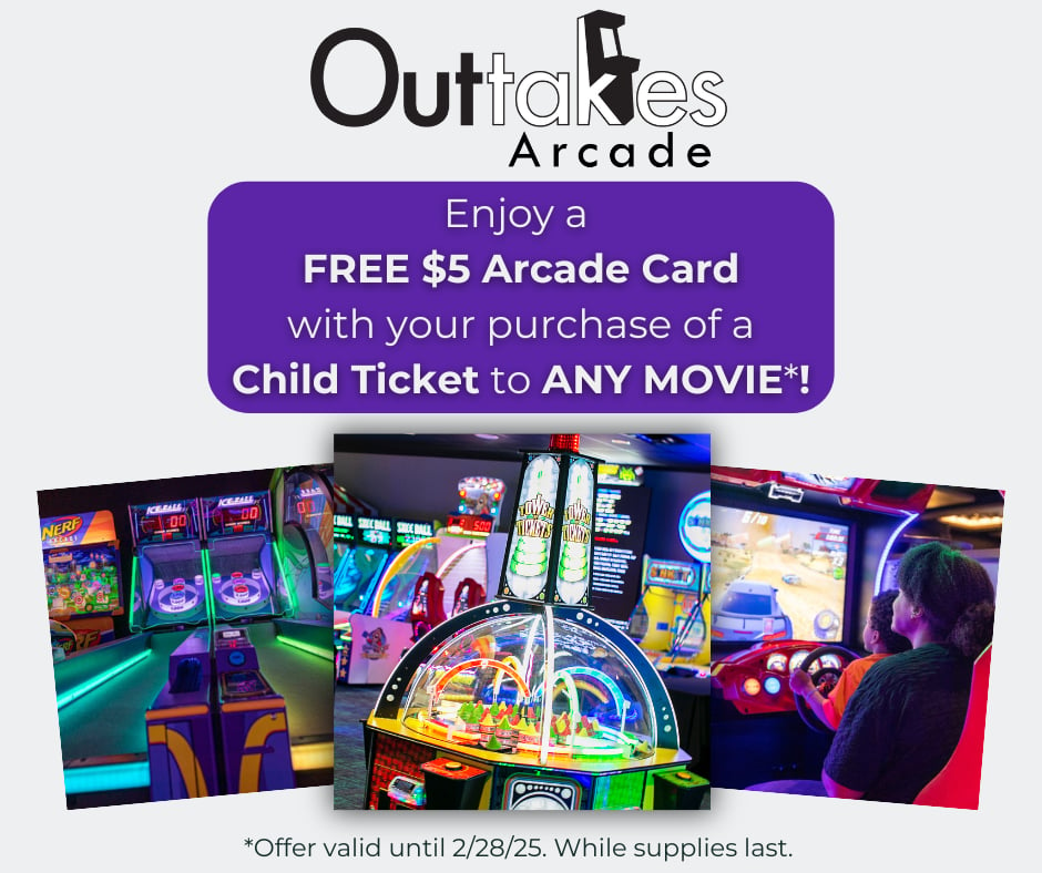 Outtakes Arcade Promotion