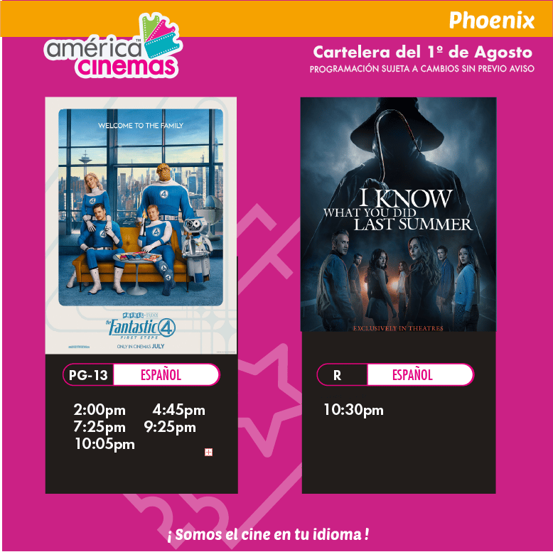 Phoenix Movie Schedule