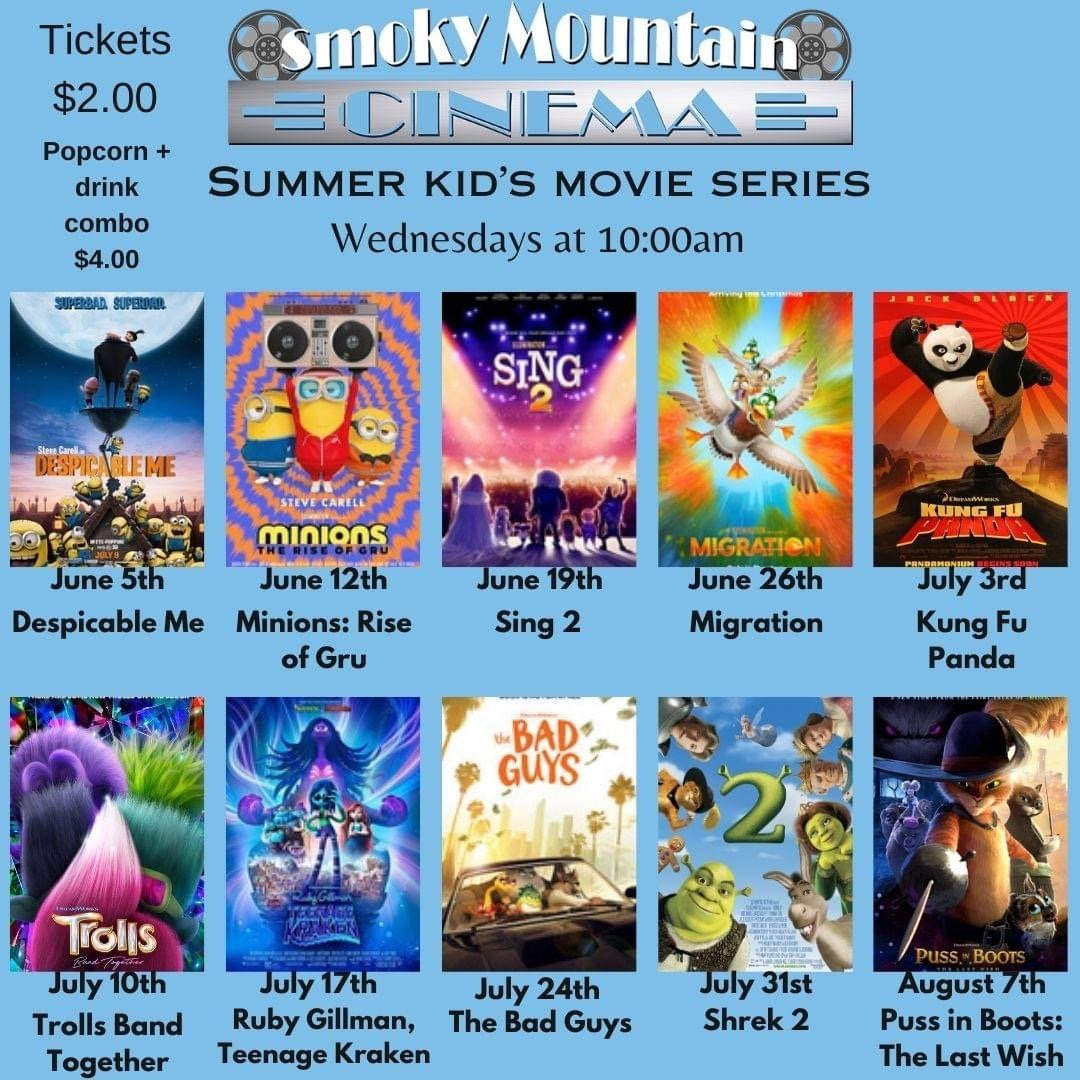 Summer Kids Movie Series