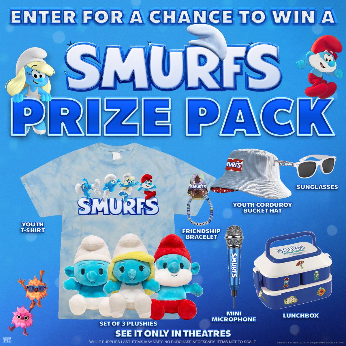 SMURFS sweepstakes