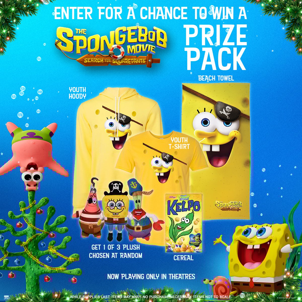THE SPONGEBOB MOVIE sweepstakes