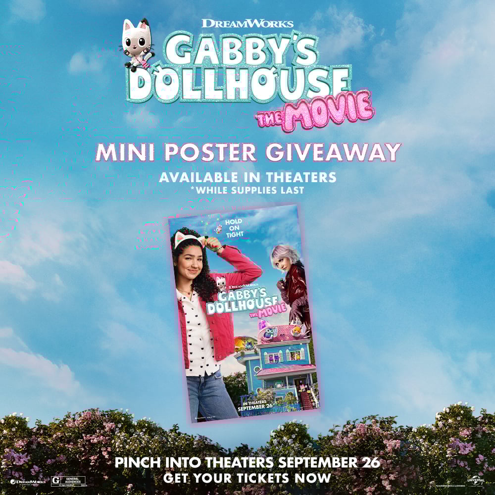 Gabby's Dollhouse Mini Poster