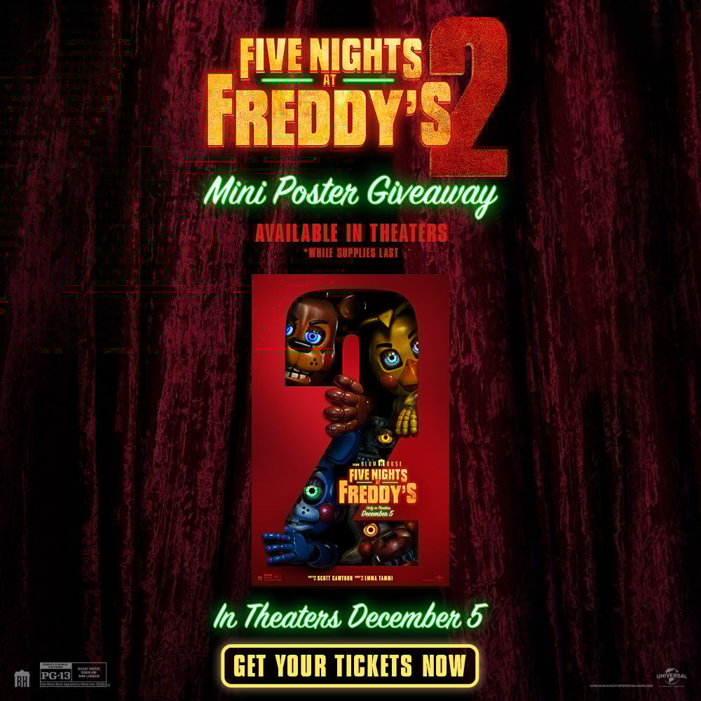 FIVE NIGHTS AT FREDDY'S 2 Mini Posters
