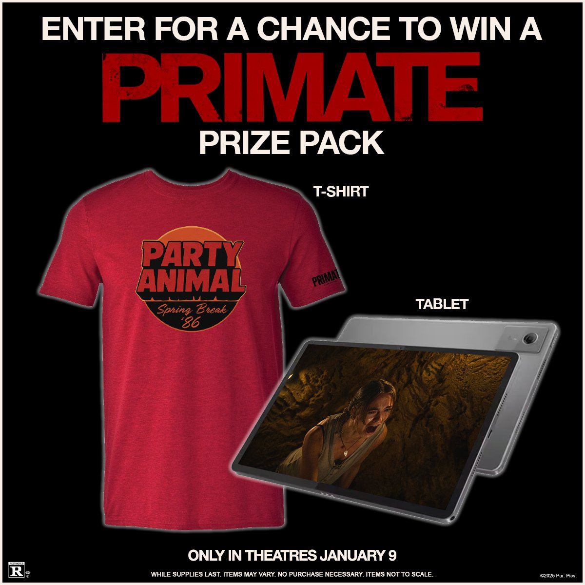 PRIMATE Sweepstakes