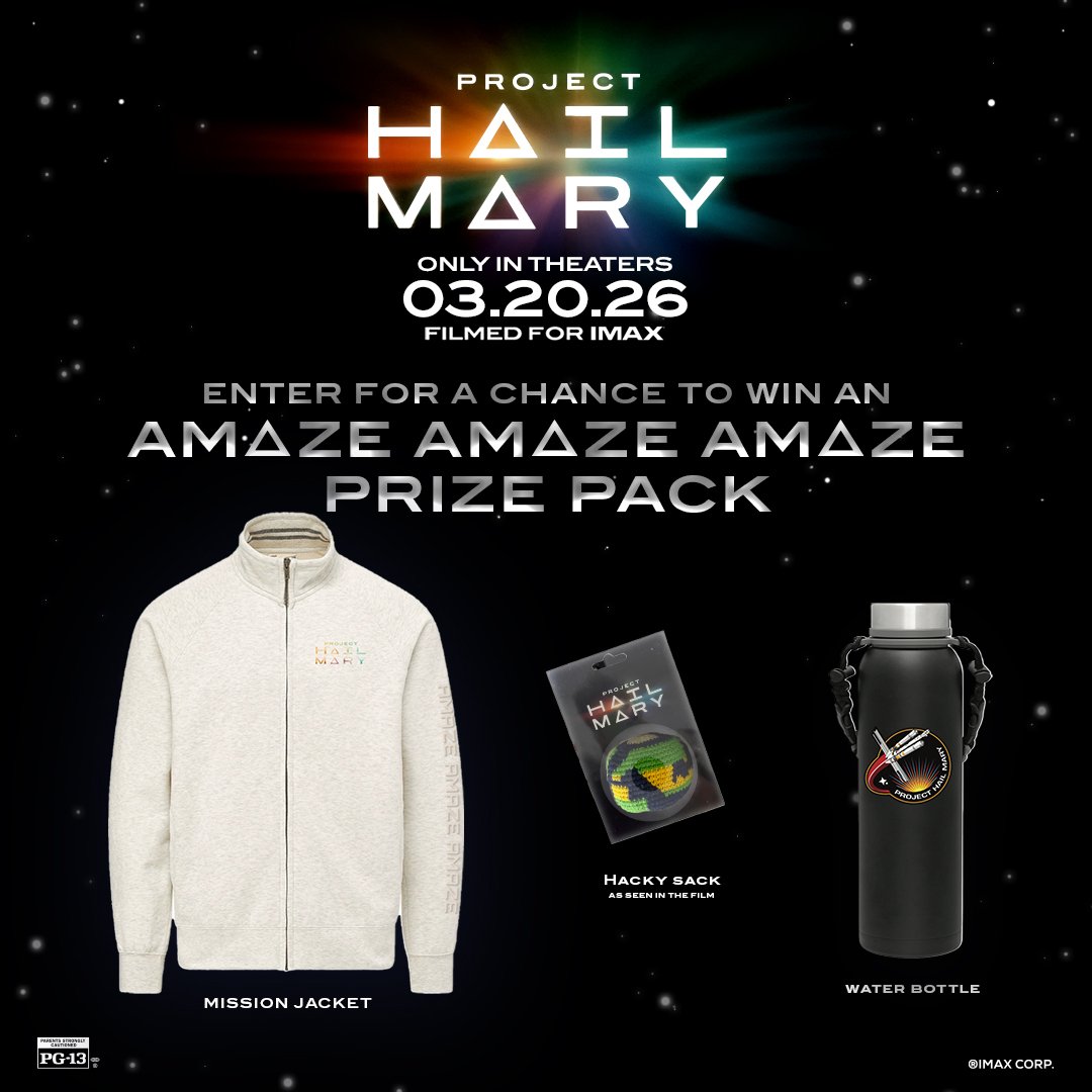 Project Hail Mary sweepstakes