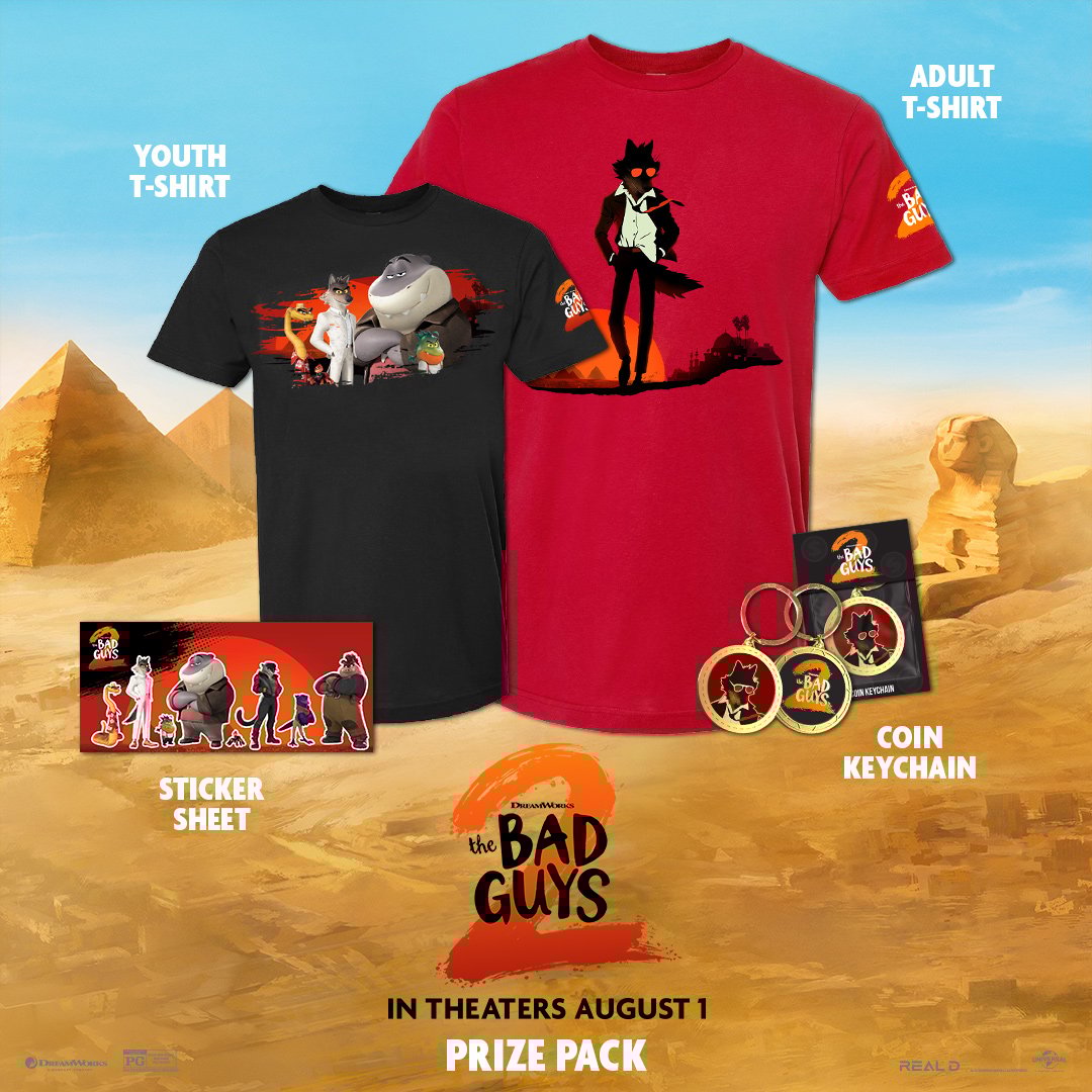 Bad Guys 2 Sweepstakes