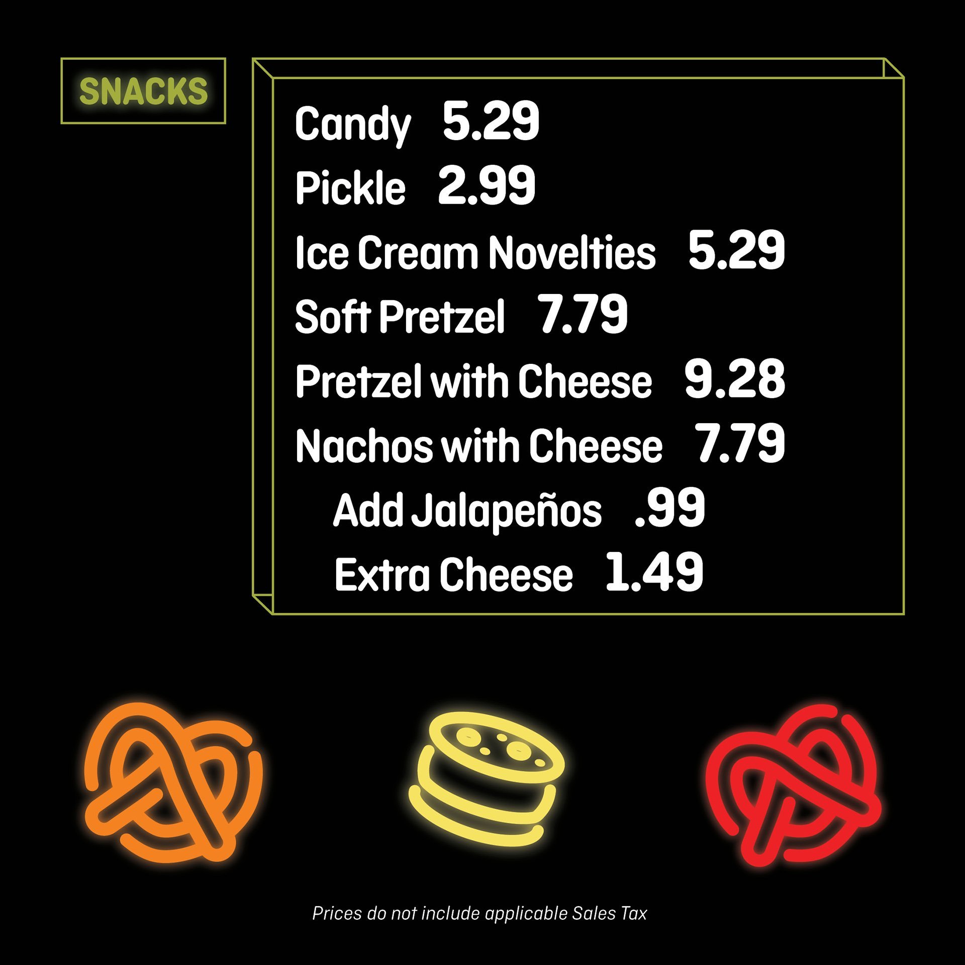 Concession Items