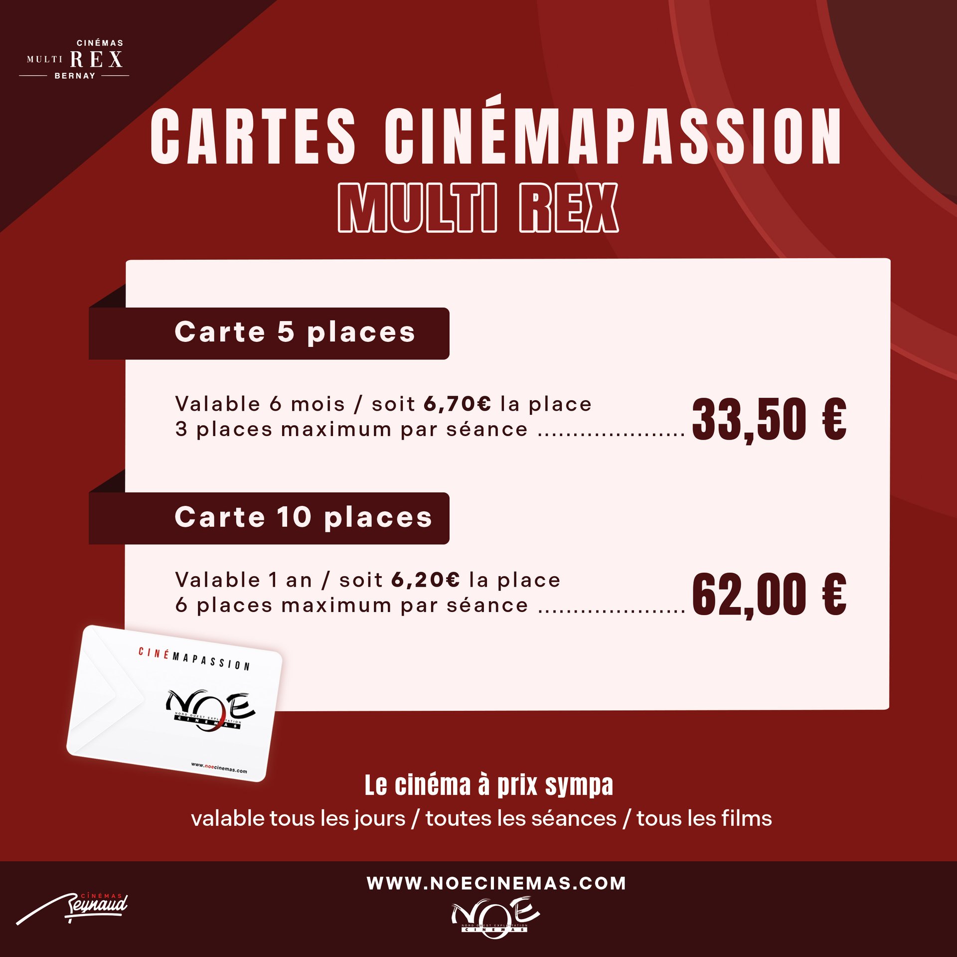 Carte Abonnements
