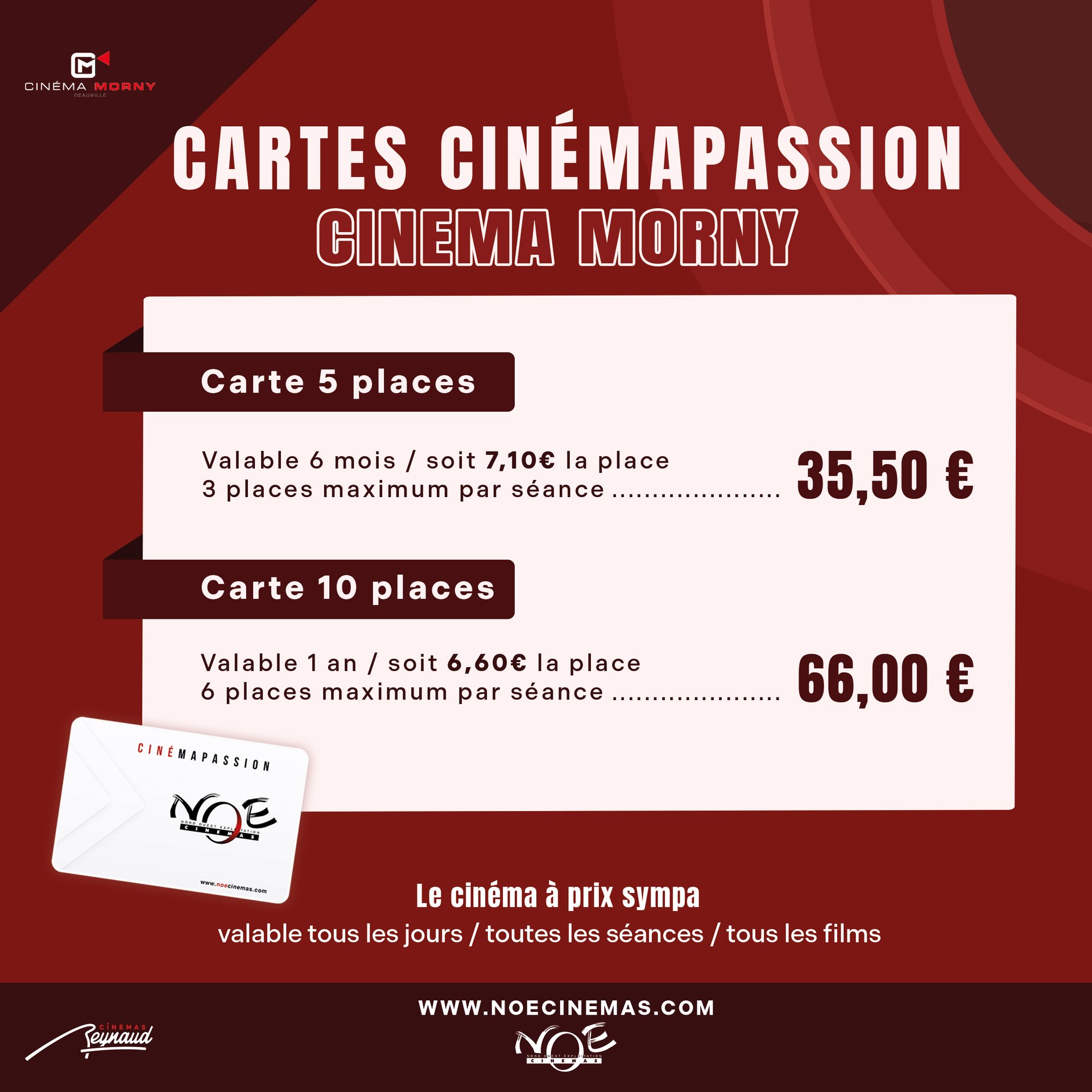 tarifs carte abo