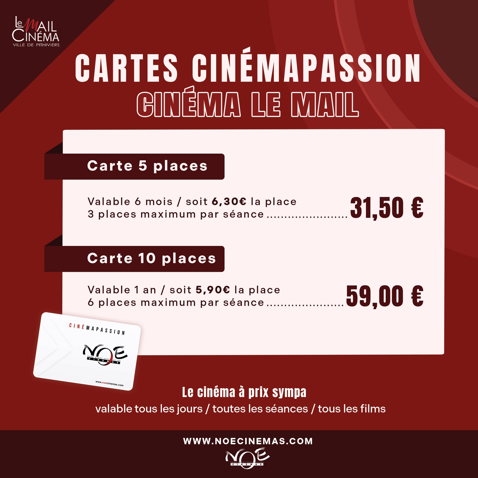 Carte abonnements