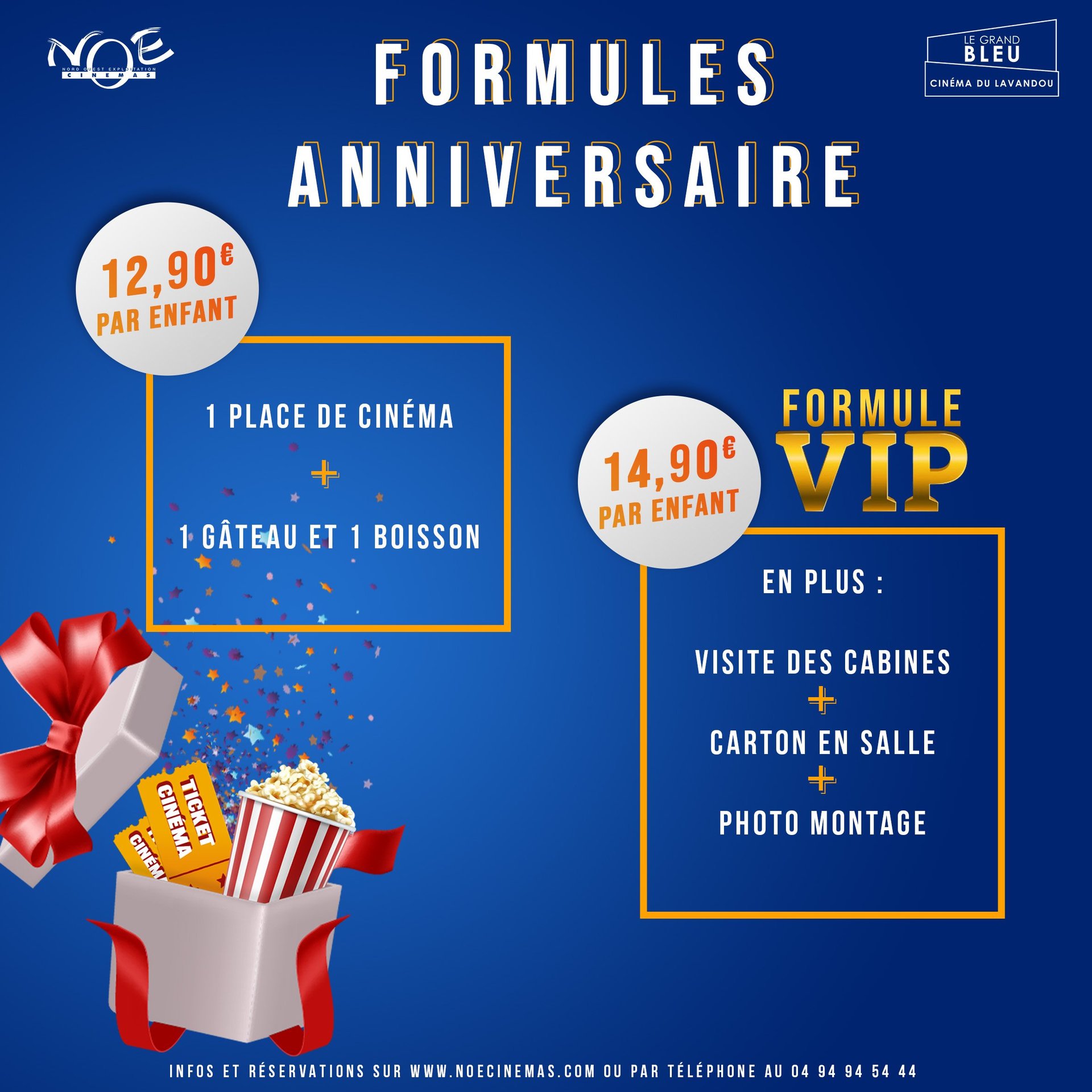 formule anniversaire lavandou