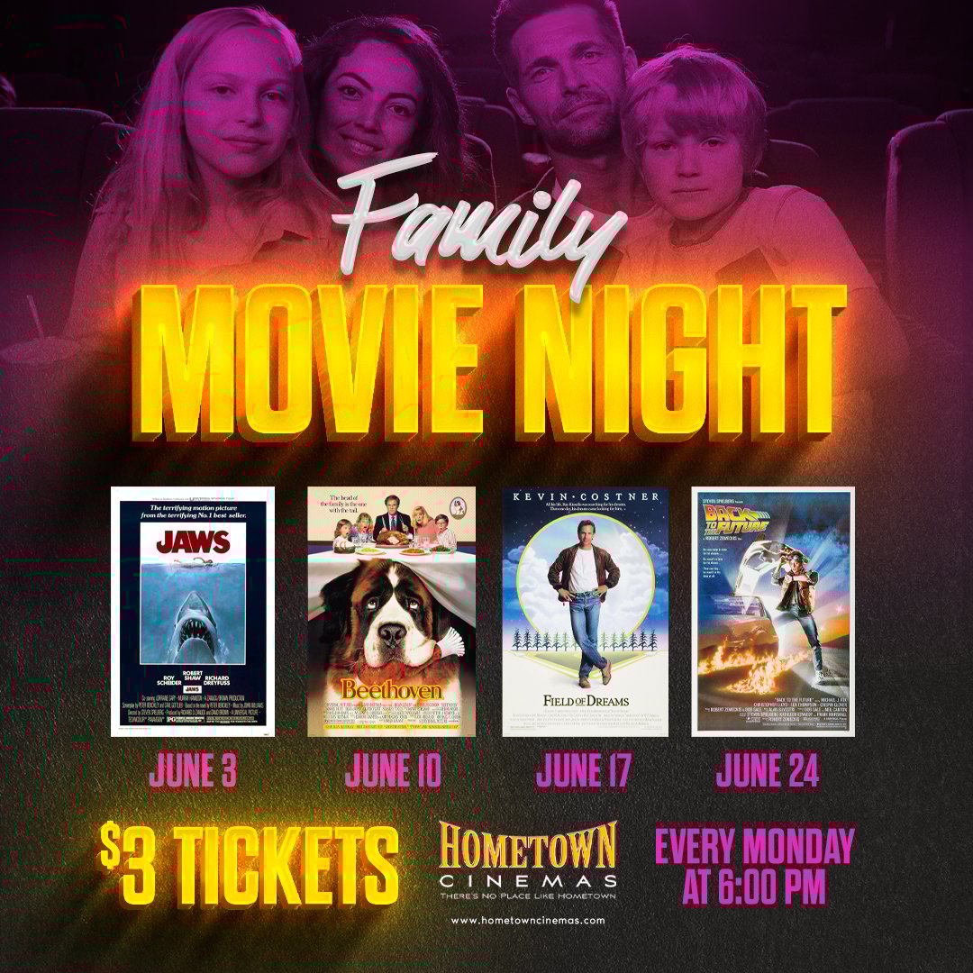 Showtimes Hometown Cinema