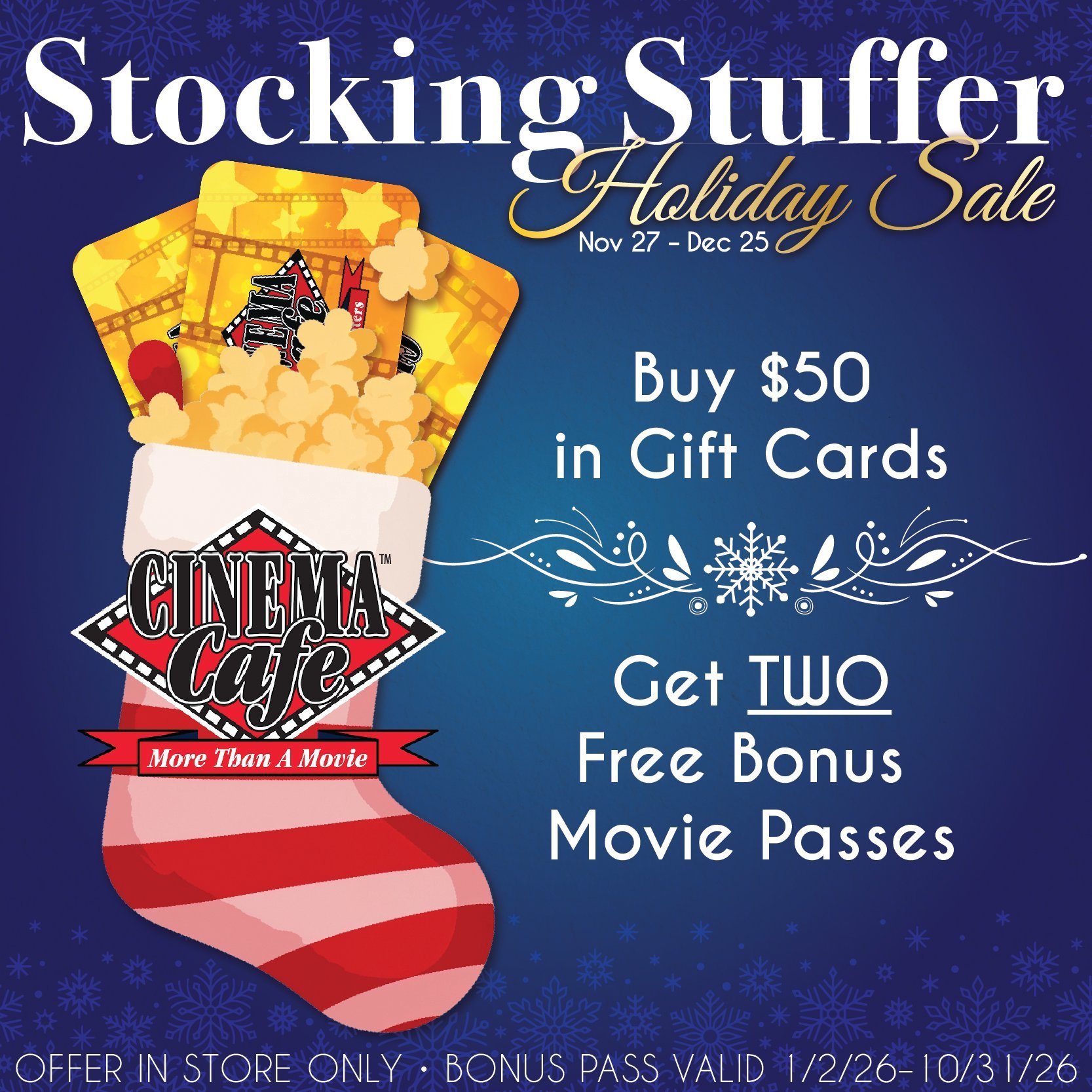 Stocking Stuffer Deal Available In-Store Only