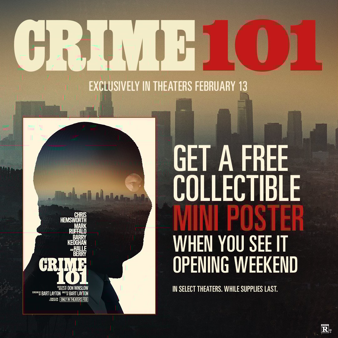 crime 101 collectors print