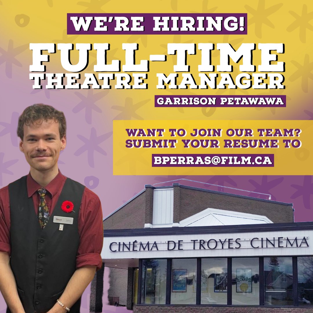 Film.Ca Troyes Cinema is hiring