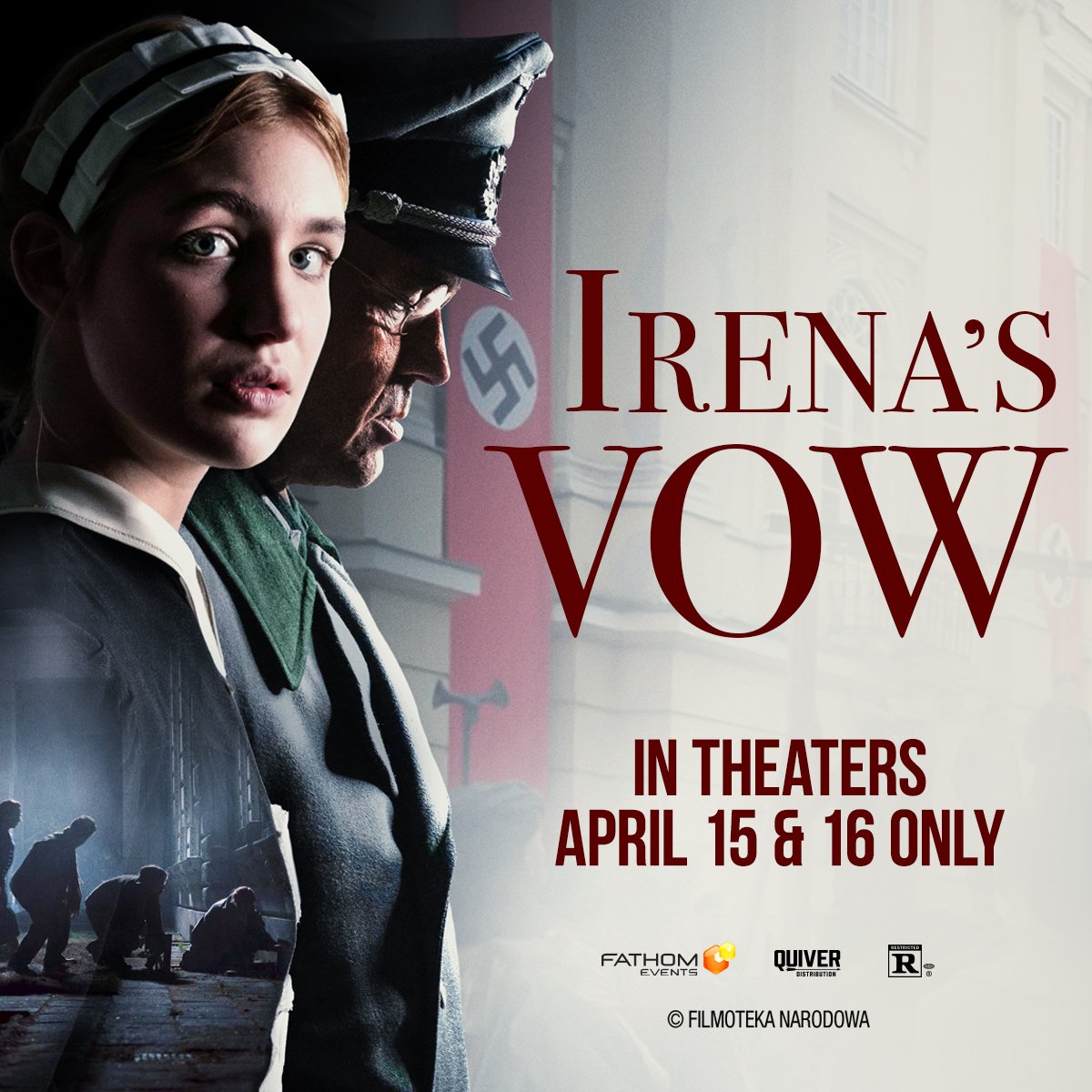 poster for irena's vow special event