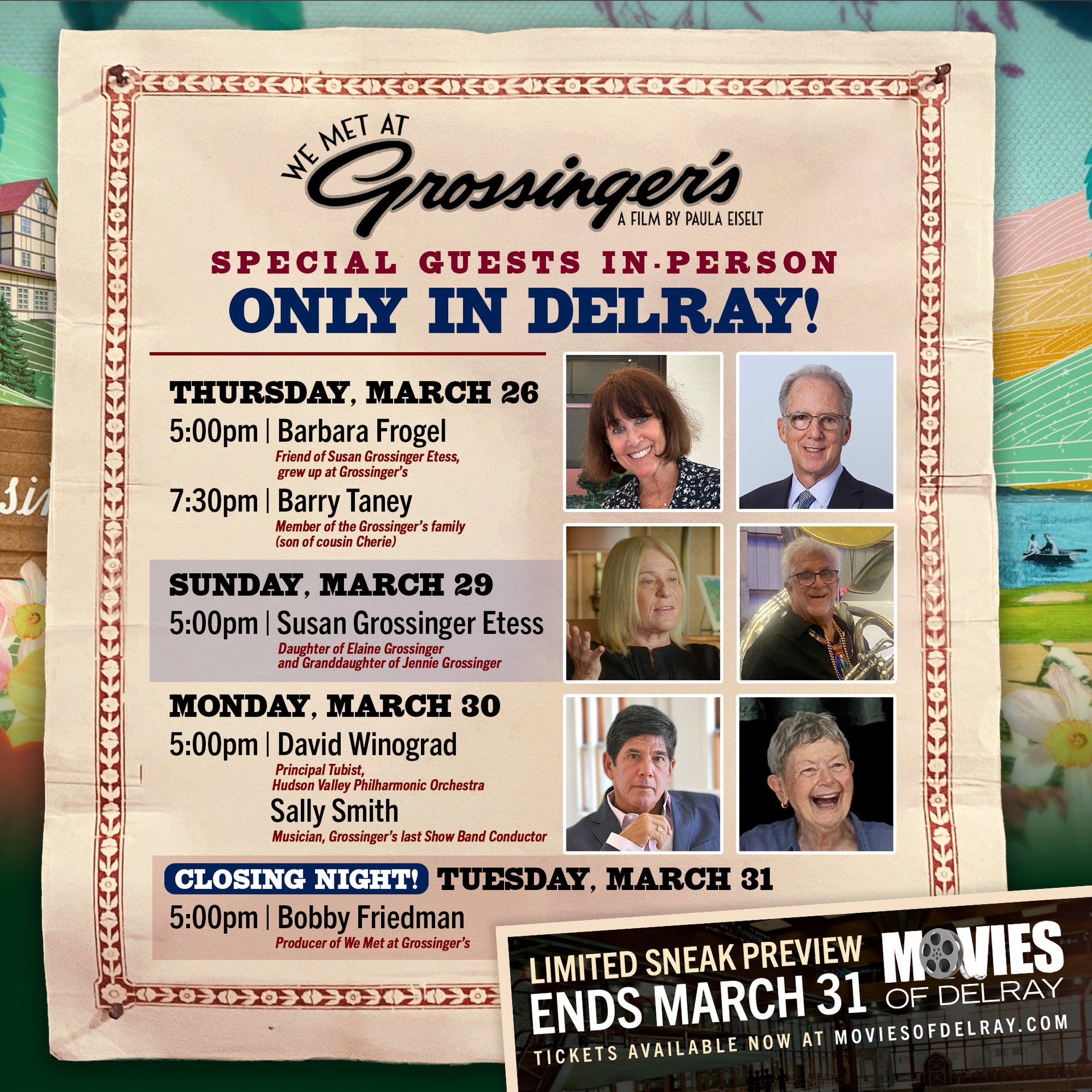 We Met At Grosssinger's 