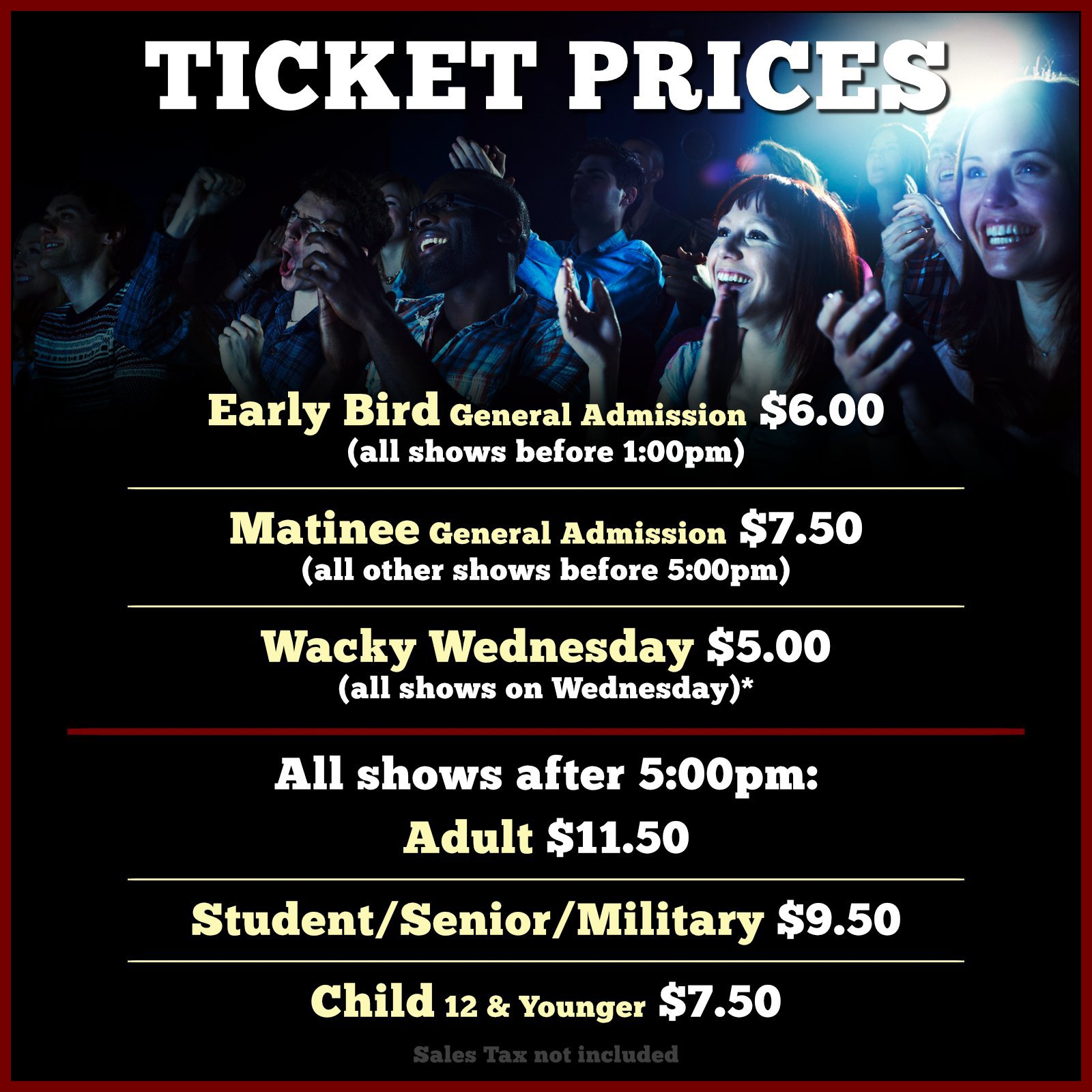 Ticket Prices