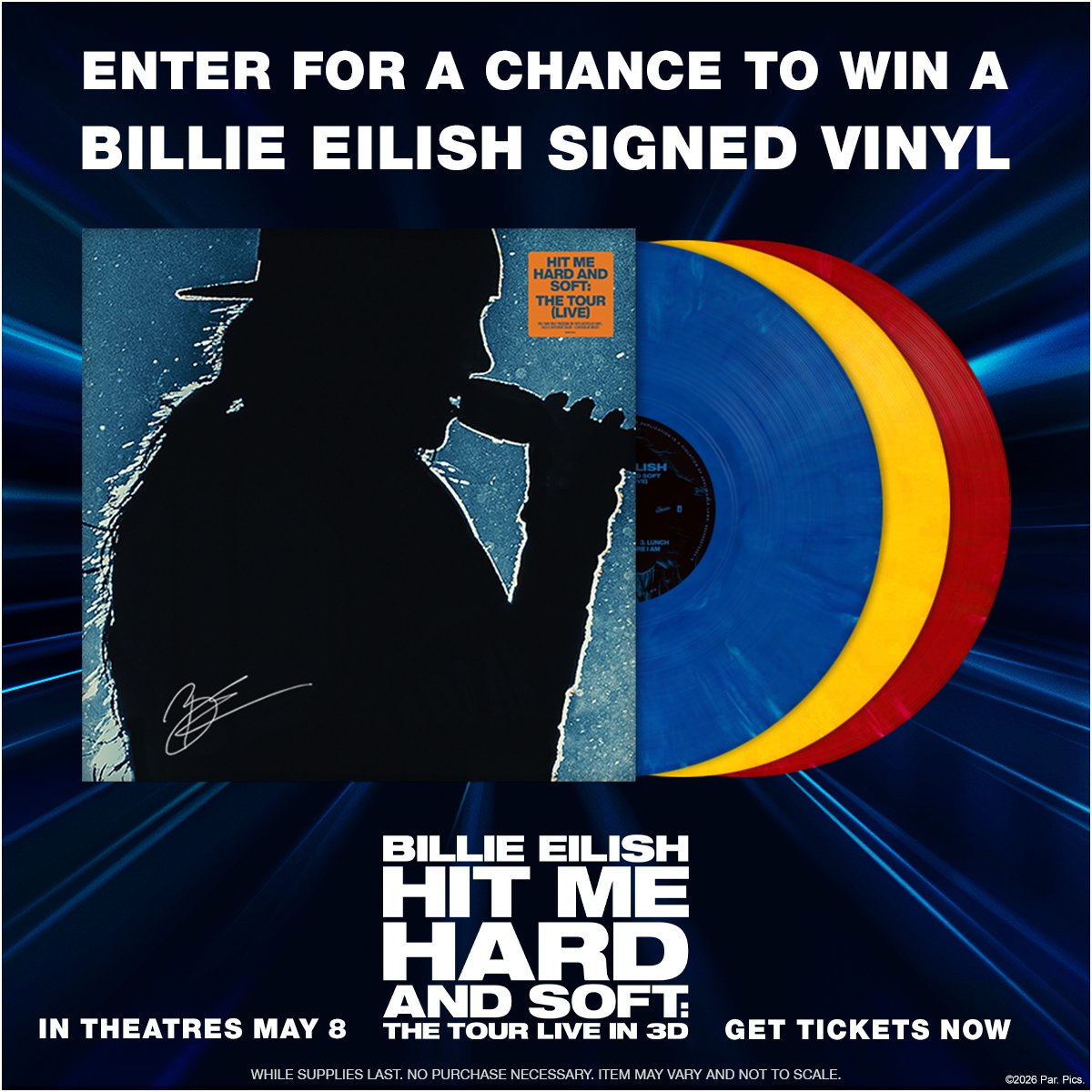 Billie Eilish - Hit Me Hard and Soft: The Tour Contest
